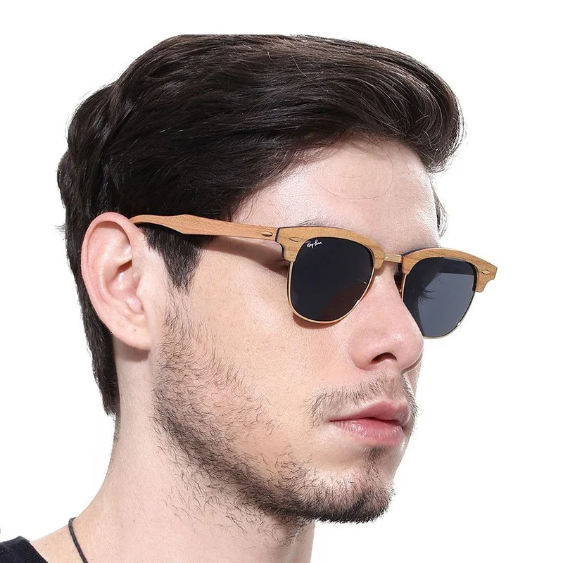 Ray Ban Rb 3016 Clubmaster Wood 4