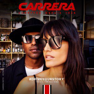 The Carrera Eyewear spring 2024 ad campaign